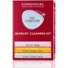 imageCONNOISSEURS AllPurpose Jewelry Cleaning Kit  Includes Delicate Jewelry Cleaner Solution and 2 Polishing Cloths