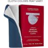 imageCONNOISSEURS Premium Edition Extra Large Polishing Cloth Bundle for Silver ampamp Gold Jewelry  Ultrasoft Fabric with AntiTarnish Formula  2 Pack 14x14 Inches14 x 14 Inches  Silver