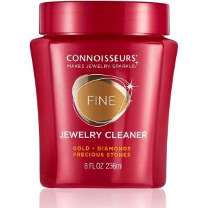 imageCONNOISSEURS Premium Edition Jewelry Cleaner Value Size 96oz  Pick from Fine Silver or Delicate Jewelry CleanerFine Jewelry Cleaner